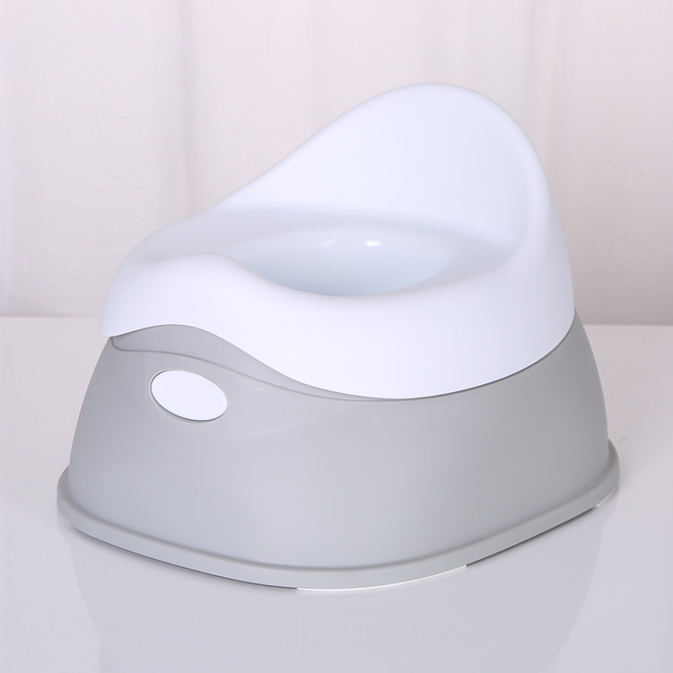 Potty Grey With Backrest